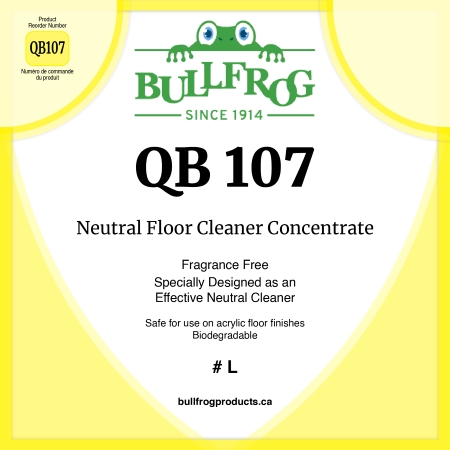 QB 107 front label image